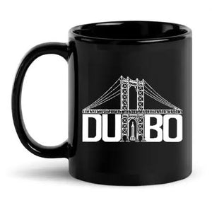 Ceramic mug with Dumbo View design